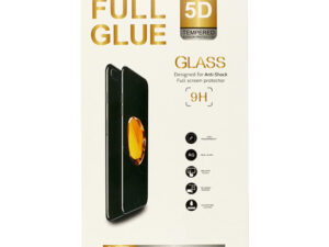 Edzett üveg Full Glue 5D iPhone XR (6,1) fekete