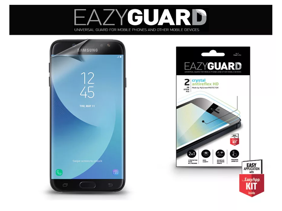 EazyGuard - Samsung J730F Galaxy J7 (2017) fólia (Crystal/Antireflex HD) - 2 db/cs