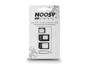Noosy Nano és Micro SIM-kártya adapter (3 in 1) kiszedő szerszámmal