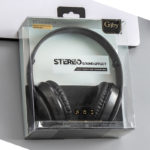 GJBY bluetooth headset (CA-026) sztereó fejhallgató mikrofonnal fekete