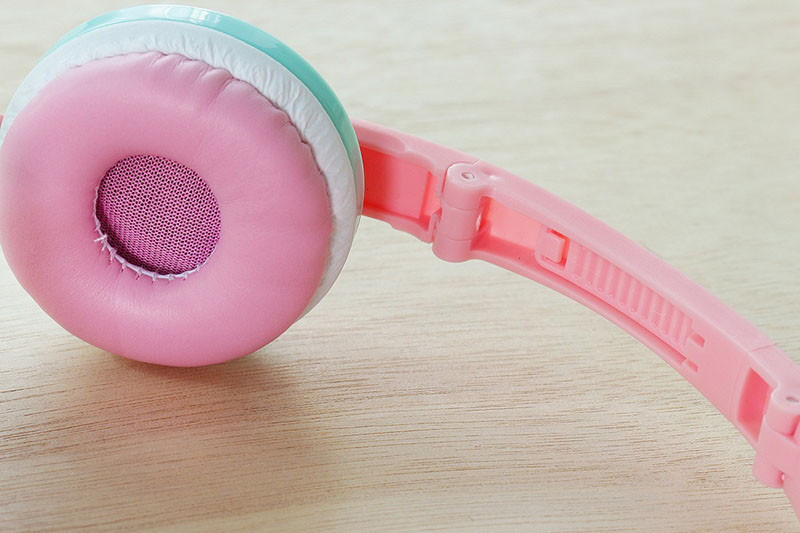 Gyerek fejhallgató sárga cicás- AUDIO EXTRA BASS (GJ-04) - Image 10
