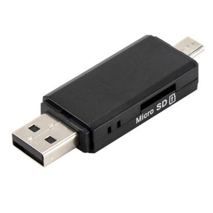 Kártyaolvasó, Multifunkciós kártyaolvasó micro SD+SD-micro USB+ USB