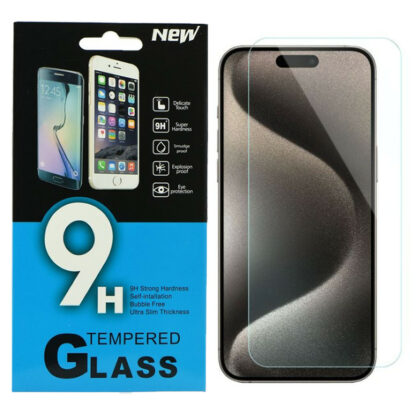 Apple iPhone 15 üveg képernyővédő fólia - Tempered Glass - 1 db_csomag