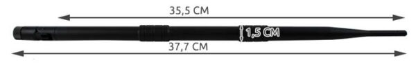 WIFI antenna 38 cm 12dBi, körsugárzó