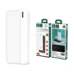 Power bank 10000 mAh fehér inkax PB-01A
