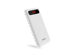 Power bank, 20.000 mAh - white, hordozható, asztali akkumulátor töltő - HOCO Mige B20A