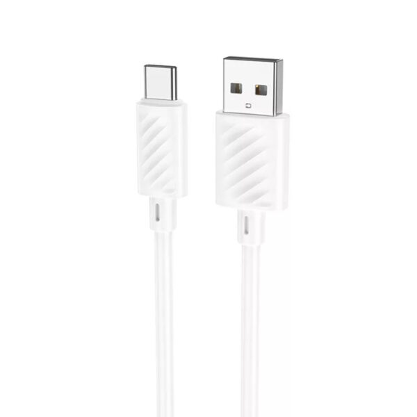 HOCO-X88-GRATIFIED-USB-TYPE-C-KABEL-3A-1-METER-FEHER