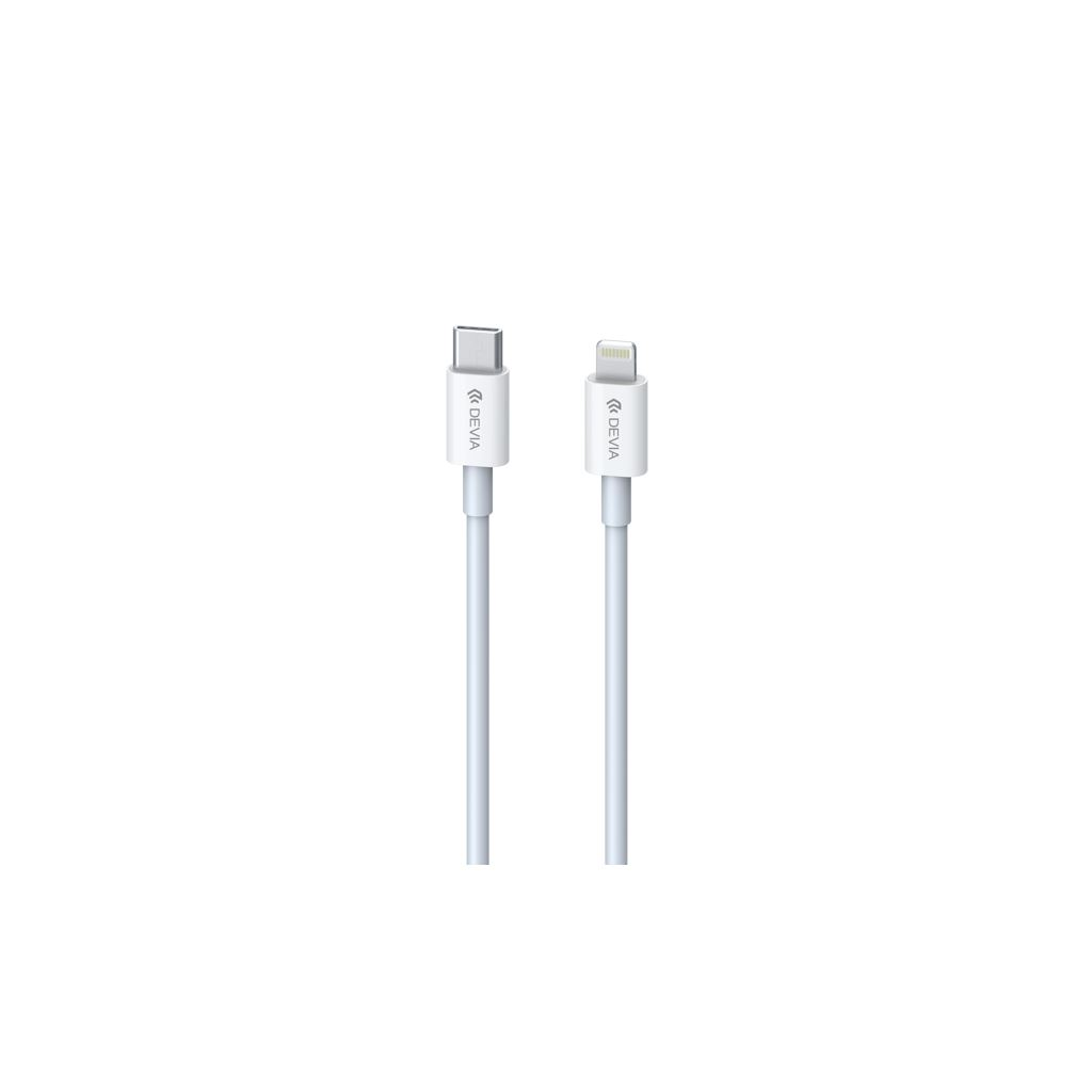Devia USB Type-C - Lightning adat- és töltőkábel 1 m-es