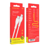 Type C to Type C kábel 60W 1m fehér BOROFONE BX51