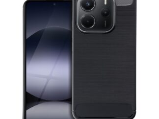 Xiaomi Redmi Note 14 4G Carbon szilikon tok fekete