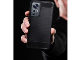 Xiaomi Redmi Note 14 Pro Carbon szilikon tok fekete