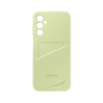 Gyári Samsung Galaxy A14 5G kártyatartós tok Lime