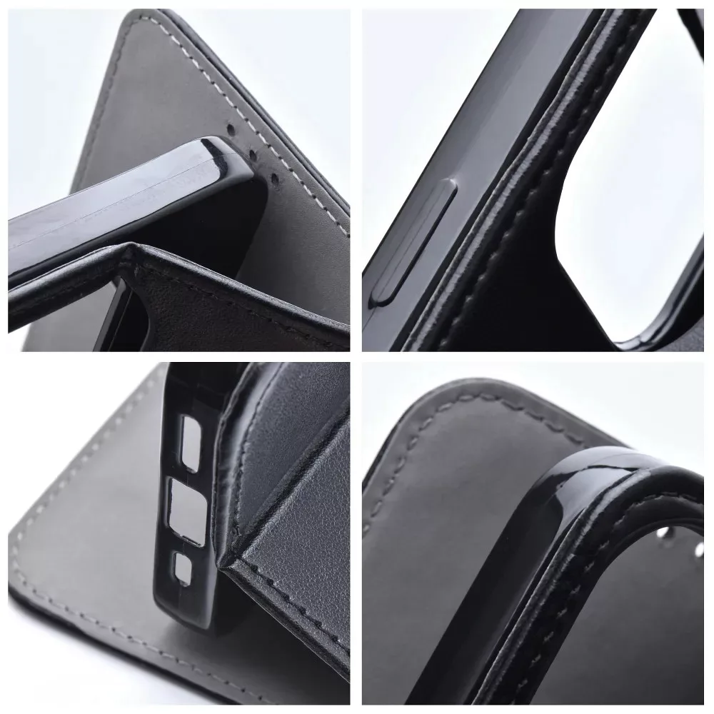 Haffner Smart Magneto Book Flip oldalra nyíló tok - Samsung Galaxy A26 - fekete - Image 7