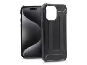 Haffner Armor ütésálló tok - Apple iPhone 15 Pro Max - fekete