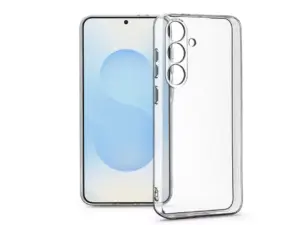 Haffner Clear Case kameravédős szilikon tok - Samsung SM-S936 Galaxy S25+ - átlátszó