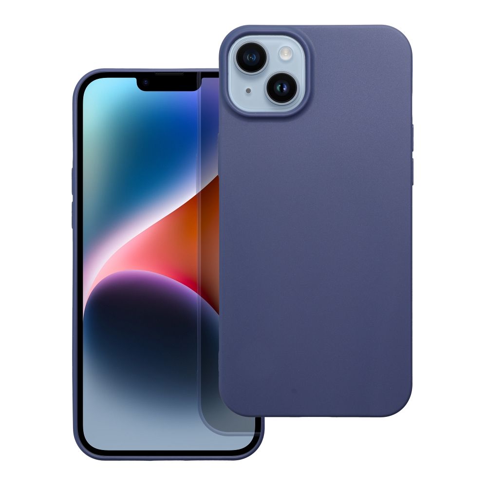 Samsung Galaxy A55 5G Matt szilikon tok - kék