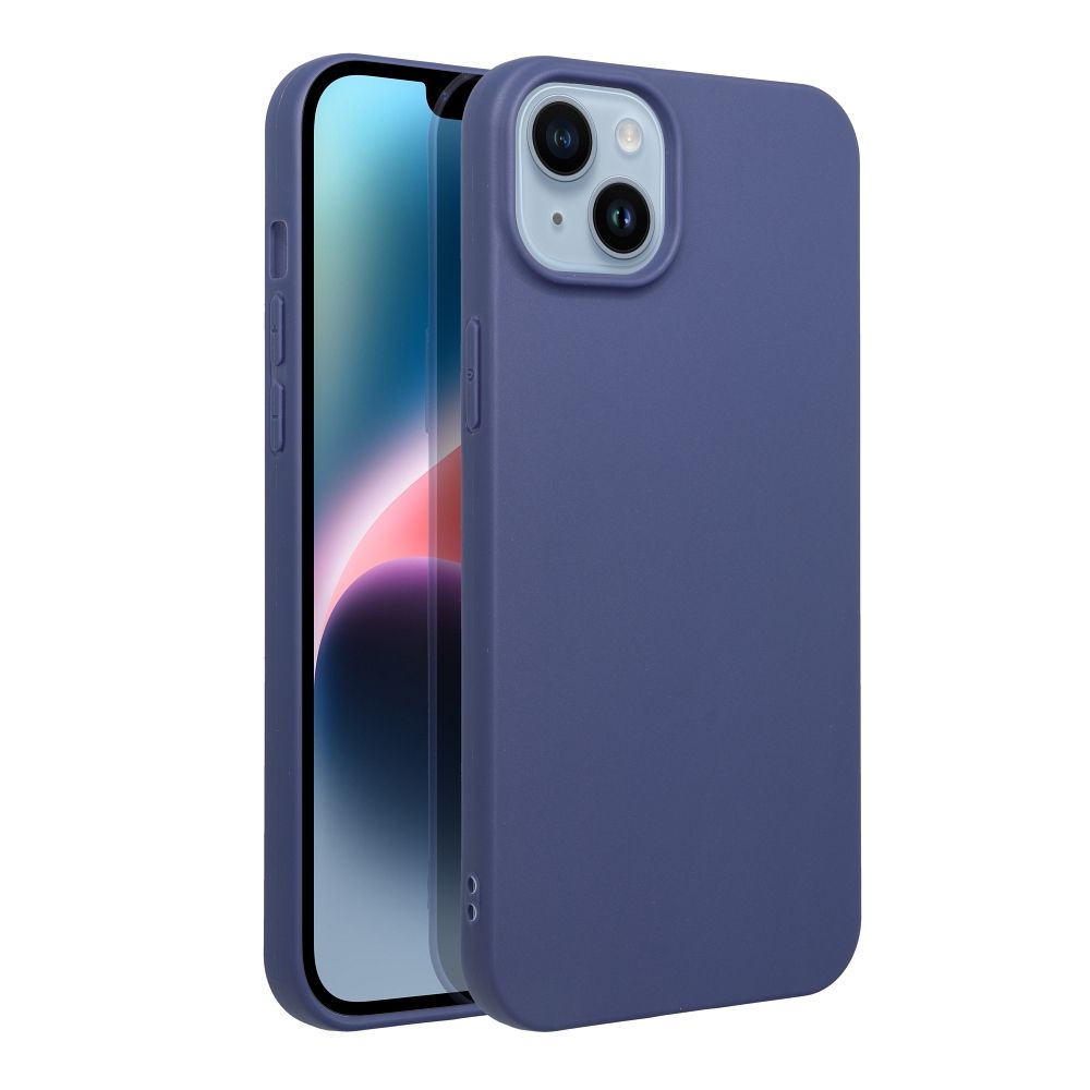 Samsung Galaxy A55 5G Matt szilikon tok - kék
