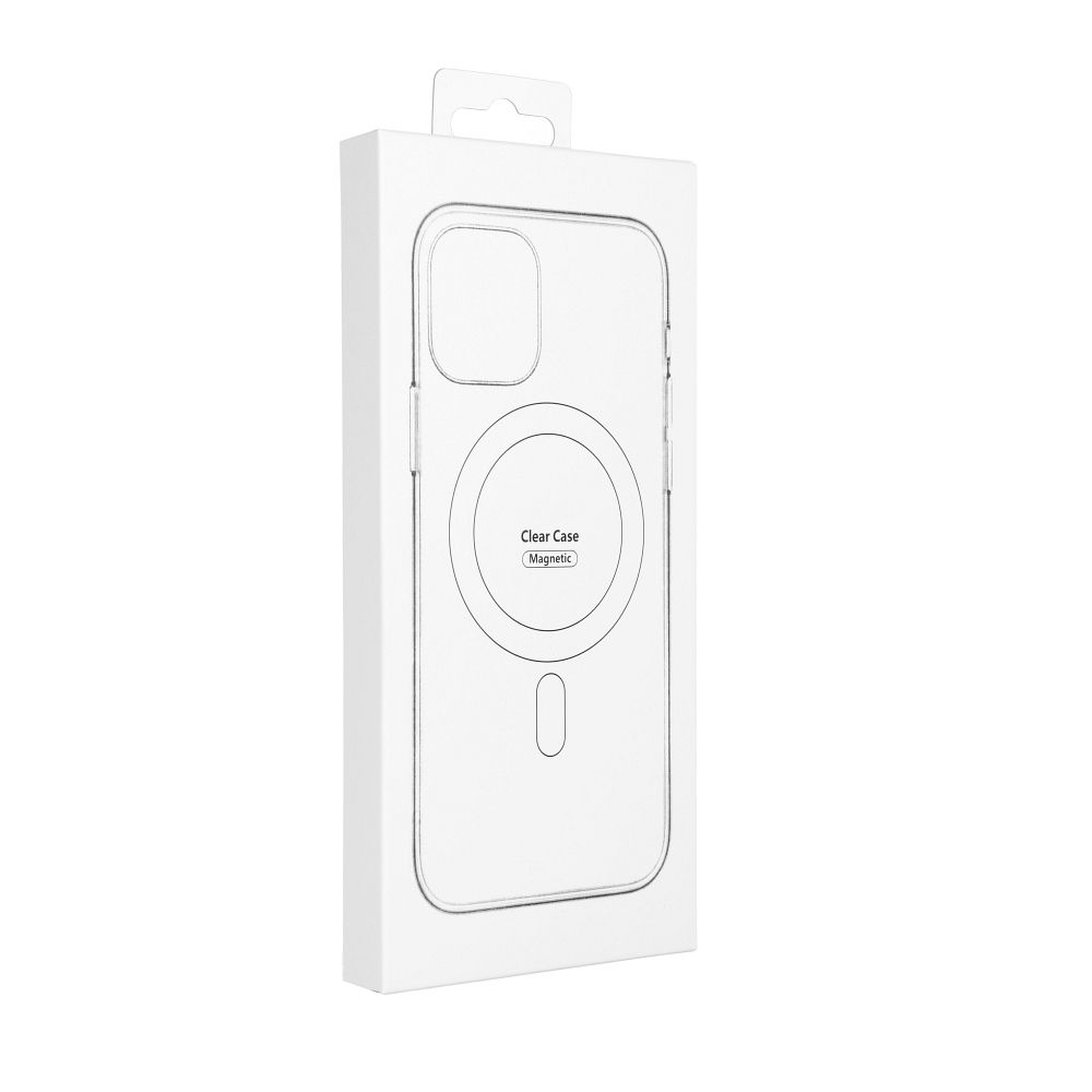 Samsung Galaxy S25 5G hátlap telefon tok, MagSafe kompatibilis, átlátszó