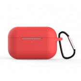 Airpods Pro szilikon tok, Piros, 1.5mm - Image 2