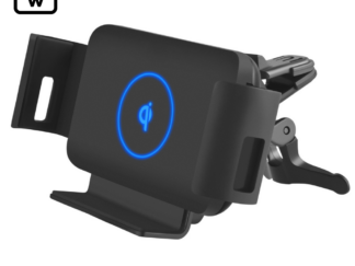 10W Wireless autós tartó szélvédőre/szellőzőrácsra