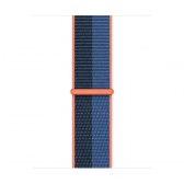 Apple Watch 41mm óraszíj, kék-naracssárga - Image 2