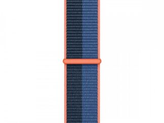 Apple Watch 41mm óraszíj, kék-naracssárga