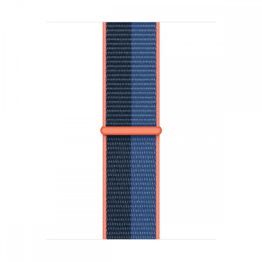 Apple Watch 41mm óraszíj, kék-naracssárga