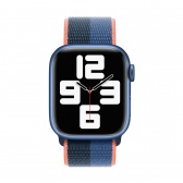 Apple Watch 41mm óraszíj, kék-naracssárga - Image 6