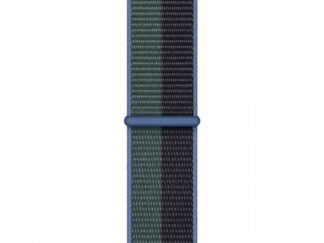 Apple Watch 41mm óraszíj,Fekete-zöld-kék