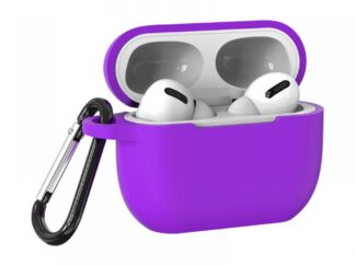 Airpods Pro szilikon tok, Ibolya, 2.5mm