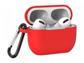 Airpods Pro szilikon tok, Piros, 2.5mm