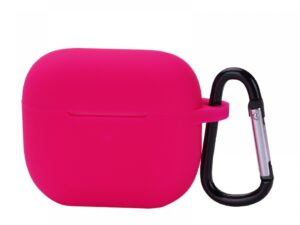 Airpods 3 szilikon tok, Pink, 2.5 mm