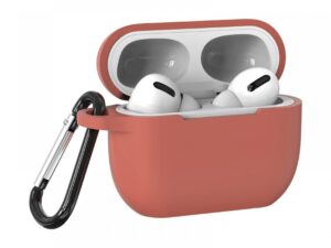 Airpods Pro szilikon tok, Korall, 2.5mm