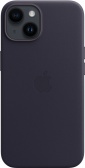 iPhone 14 Plus Leather Case with magsafe,S.kék - 3. kép