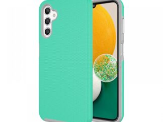 Samsung A14 5G/4G TPU+PC ütésálló tok,Türkiz