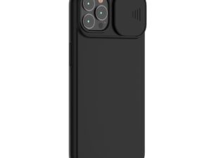 iPhone14 Plus TPU+PC csúsz. kameravédős tok,Fekete