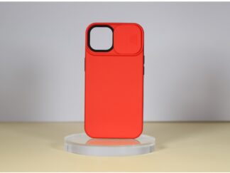 iPhone 14 Pro TPU+PC csúsz. kameravédős tok,Piros