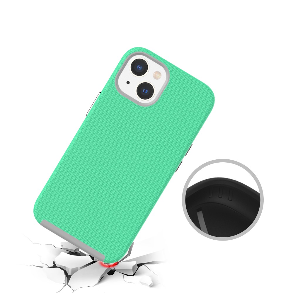 iPhone 14 Plus TPU+PC ütésálló tok,Türkiz - Image 5