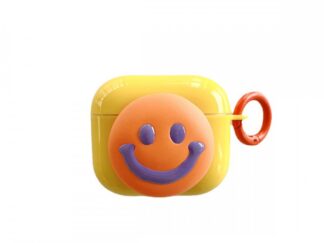 Airpods Pro smile szilikon tok, Narancssárga