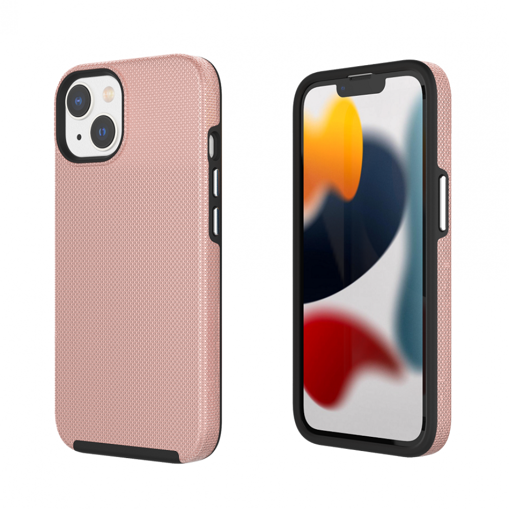 iPhone 14 Pro TPU+PC ütésálló tok,Pink - Image 3
