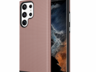 Samsung S23 Ultra TPU+PC ütésálló tok,Pink