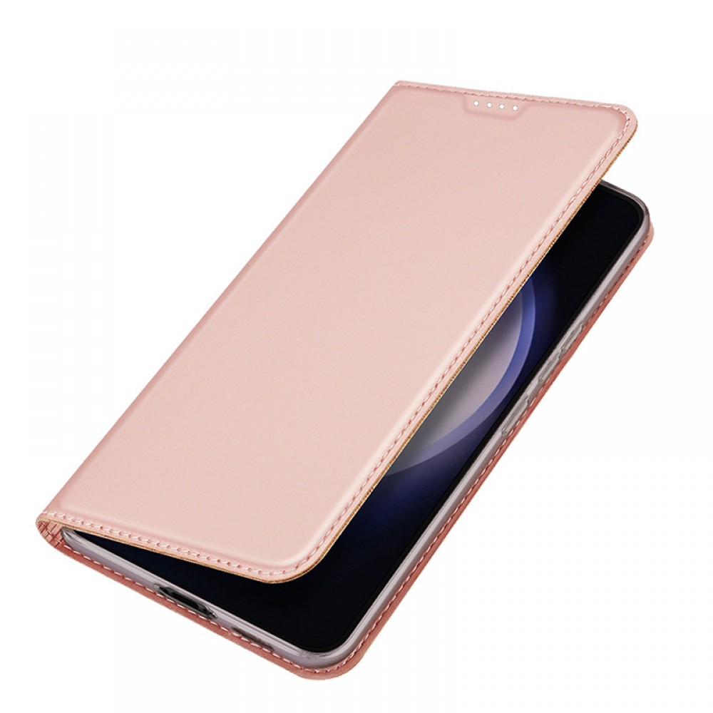 Samsung Galaxy S24 oldalra nyíló tok,RoseGold - Image 5