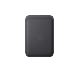 Apple iPhone MagSafe-rögzítésű FineWoven-szövettárca, fekete