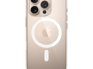 Apple iPhone 16 Pro MagSafe-rögzítésű szilikontok, átlátszó