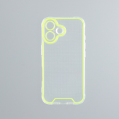 iPhone 16 Plus vékony TPU szilikon hátlap, NeonZöld - Image 2