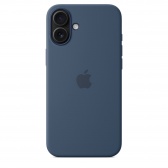Apple iPhone 16 Plus MagSafe rögzítésű szilikontok, denim - Image 2