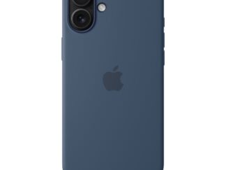 Apple iPhone 16 Plus MagSafe rögzítésű szilikontok, denim