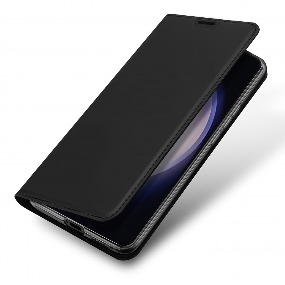 Samsung Galaxy S25 oldalra nyíló tok, Fekete - Image 3