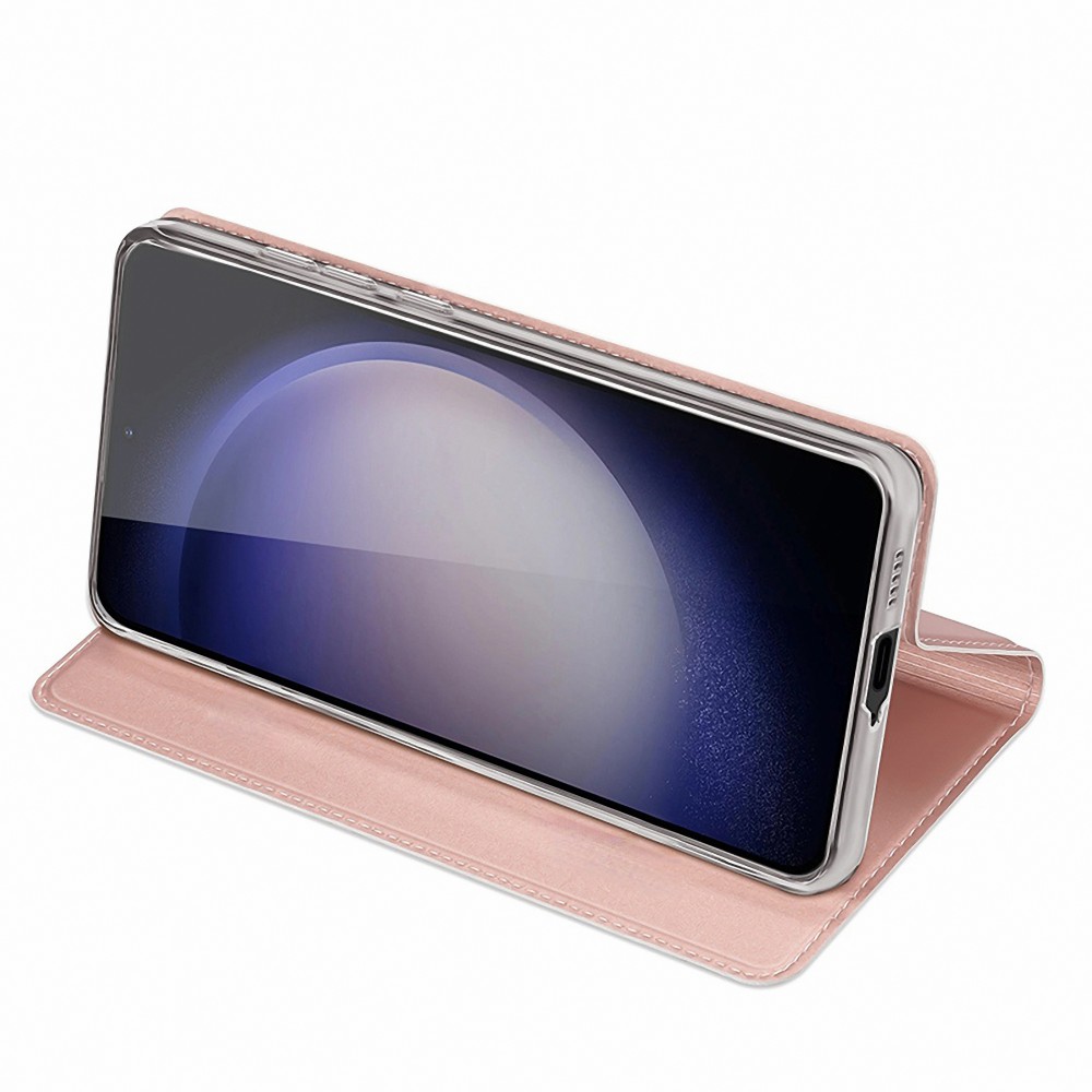 Samsung Galaxy S25 Plus oldalra nyíló tok,RoseGold - Image 5