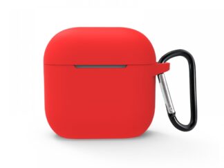 Airpods 4 szilikon tok, Piros, 2.5 mm